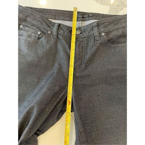 prAna Straight Leg Lightweight Denim Pants Black Women’s Sz 10/30 - Picture 3 of 8